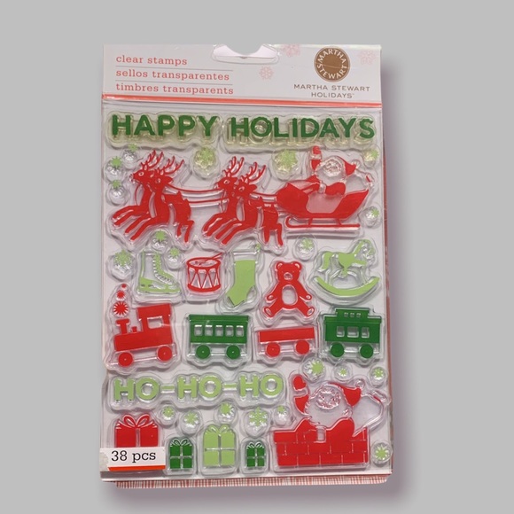 🧑🎄 Martha Stewart 🧑🎄 Christmas Stamp Set - Picture 1 of 5